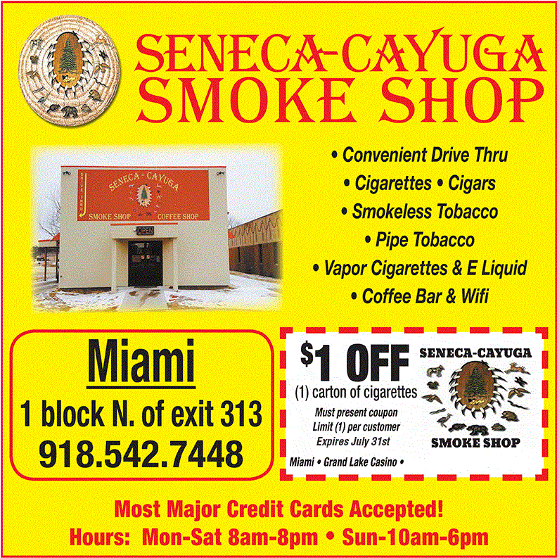 Seneca-Cayuga Smoke Shops Coupon